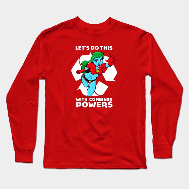 Eco Heroes Long Sleeve T-Shirt by wloem